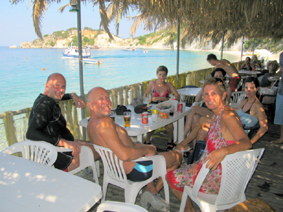 beach bar in Gidaki