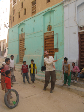 Pavlos, Shibam, Yemen