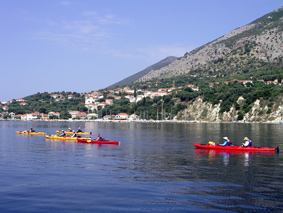 sea kayak in Kalamos
